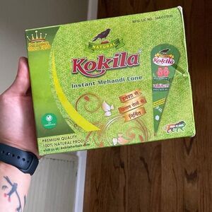 11 Henna Mehandi cone instant